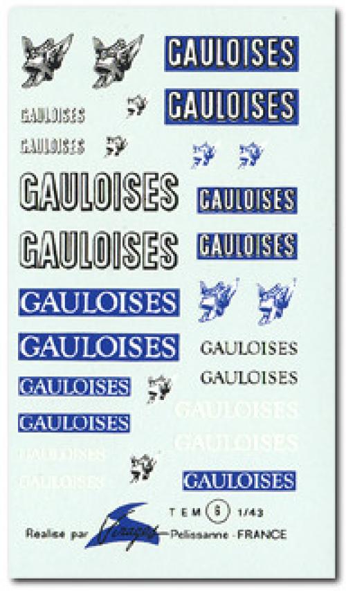 VIRAGES Gauloises 1/43